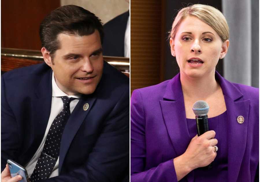 Former Rep. Katie Hill says it's 'gross' to think that Matt Gaetz defended her to possibly cover up for 'his own indiscretions'