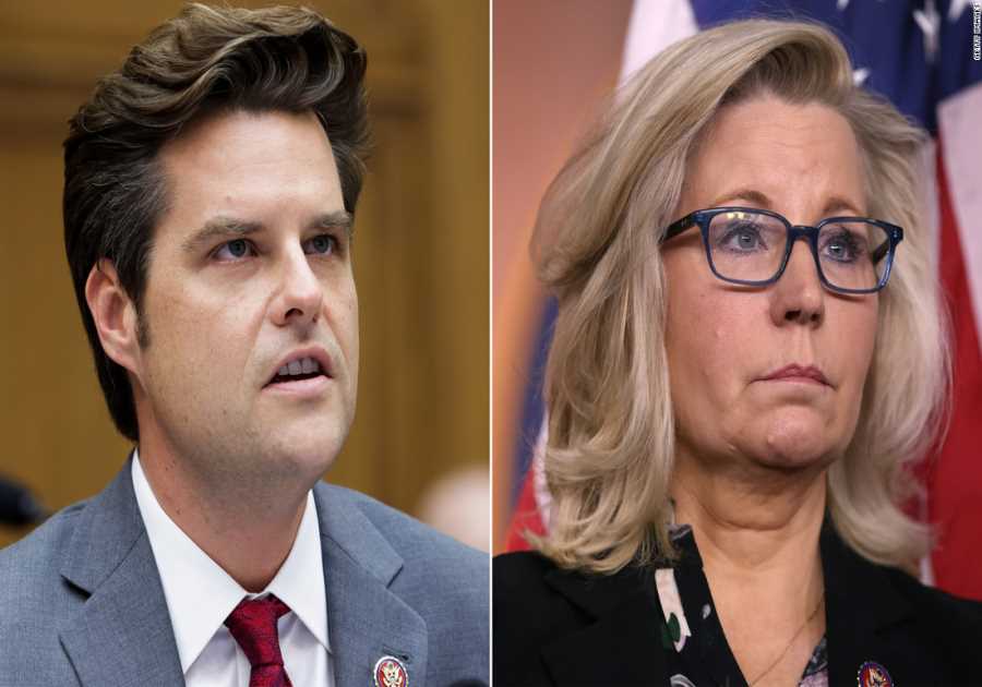 Liz Cheney calls Matt Gaetz allegations 'sickening' but stops short of calling for his resignation